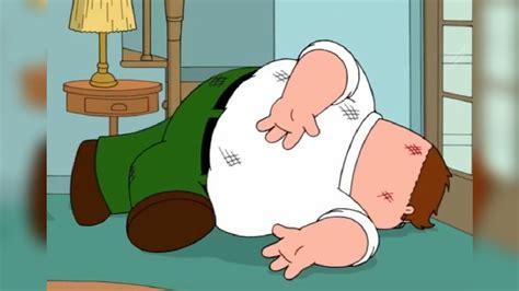 peter griffin death pose meme